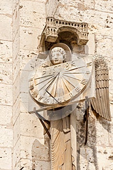 Medieval sun clock