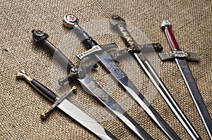 Medieval swords