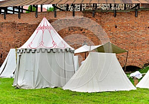 Medieval tents