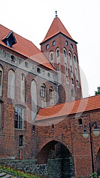 Medieval Teutonic castle in Kwidzyn