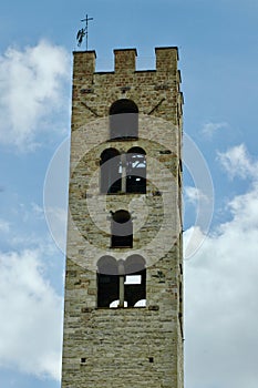 Medievale la Torre la piazza cittadina da. 