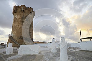 Medieval tower of the town of Paterna