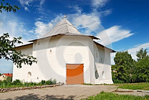 Medieval tower in Vyazma (Russia)