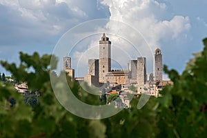 The medieval towers of San Gimignano