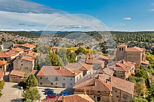 Medieval town of CalataÃÂ±azor, province of Soria, Spain. photo