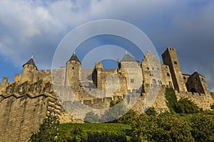 Medieval town Carcassone photo