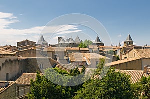 Medieval town of Carcassonne