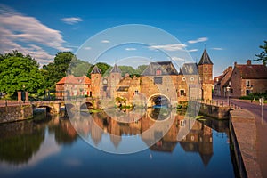 Medieval town gate in Amersfoort, Netherlands photo