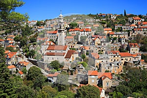 Medieval Town of Lozisca, Brac, Croatia