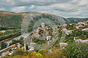 Medieval town PoÄitelj Bosnia and Hercegovina