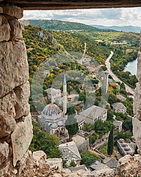 Medieval town PoÄitelj Bosnia and Hercegovina