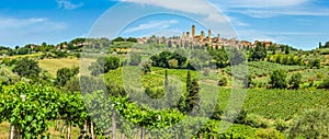 Medieval town of San Gimignano, Tuscany, Italy