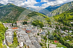 Medieval town Tende in French Alps