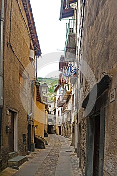 Medieval town Tende in French Alps