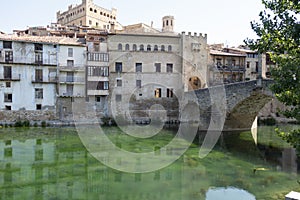 Medieval town of Valderrobres, in the province of Teruel, Aragon