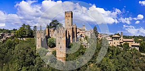 Medieval towns and castles of Emilia Romagna, Italy