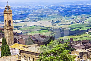 Medieval towns of Tuscany-Montalcino