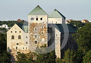 The medieval Turku castle in Finland.