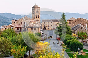 Medieval village of Ainsa,Huesca,Spain