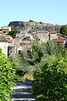 The medieval village of Banne
