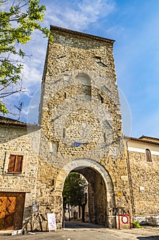 The medieval village of Bevagna