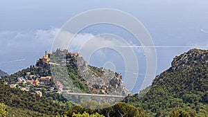 Medieval village of Eze on the French Riviera