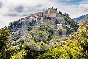 Medieval Village of Eze Located on The Hill-France