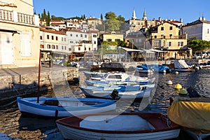 Medieval village in Kvarner Croatia