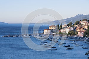 Medieval village in Kvarner Croatia