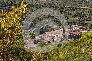 Medieval village of Lagrasse, France