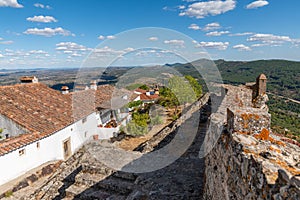 Medieval village of Marvao in the district of Portalegre, Portugal