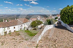 Medieval village of Marvao in the district of Portalegre, Portugal
