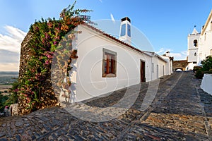 The medieval village of Monsaraz is a tourist attraction in the Alentejo, Portugal. From the walls of his castle we can contemplat