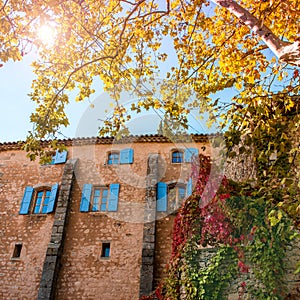 Medieval Village of MourÃ¨ze in Occitania, France