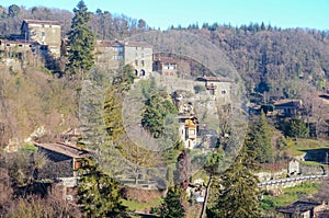 Medieval village of the pyrinees