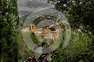 Medieval village of Saint Montan, France photo