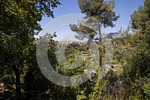 The medieval village of Saint Paul de Vence in the Maritime Alps