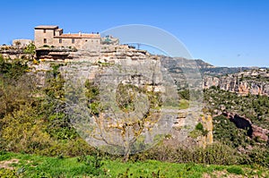 The medieval village of Siurana, Spain