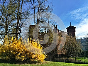 Medieval village in Turin