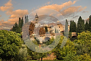 Medieval village in Tuscany