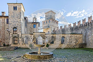 Medieval village of Vigoleno