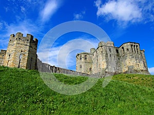 Medieval walkworth castle