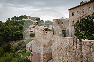 Medieval wall of Segorbe photo
