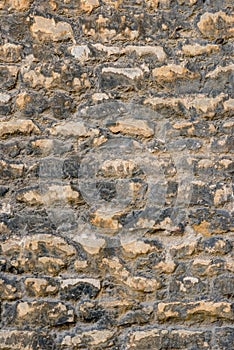 Medieval wall surface facade texture background structure vintage
