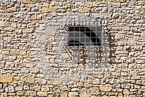 Medieval wall window