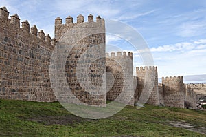 Medieval walls, Avila, Spain