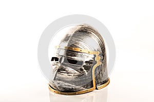Warrior helmet replica