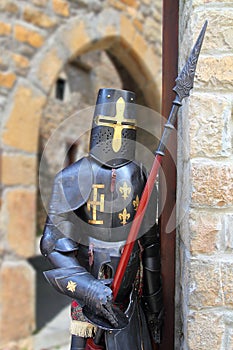 Medieval warrior soldier metal protective wear