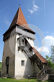 Medieval watch tower
