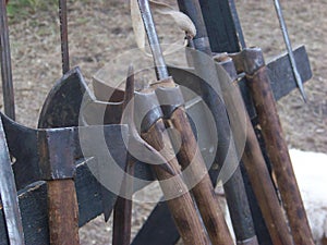 Medieval weapons